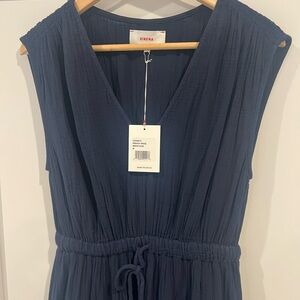 Xirena Navy Sleeveless Dress